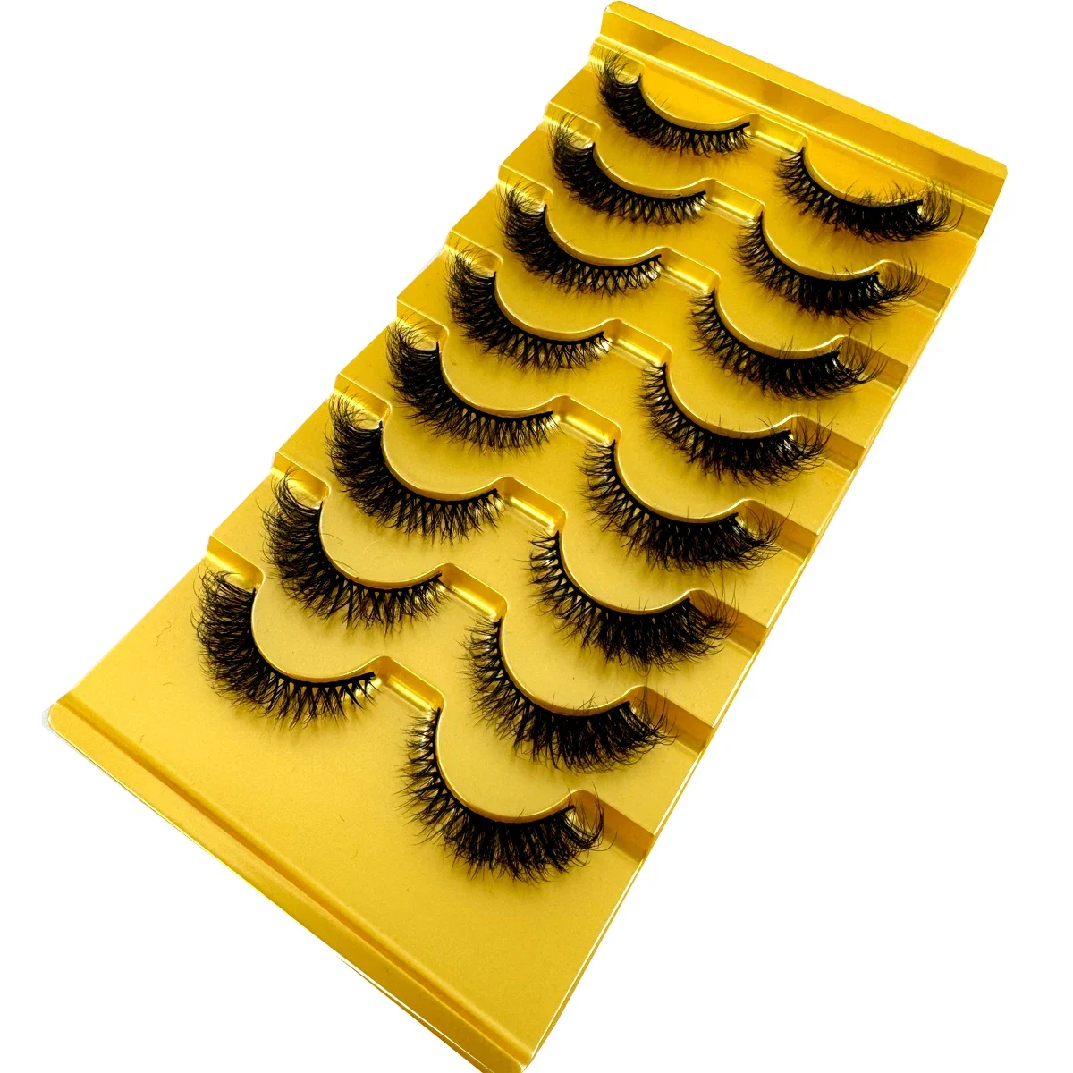 Eyelash Extension Cat Eye Wispy - AMSDCN Neue 8 Paar Cat-Eye-Wimpern, 5D,