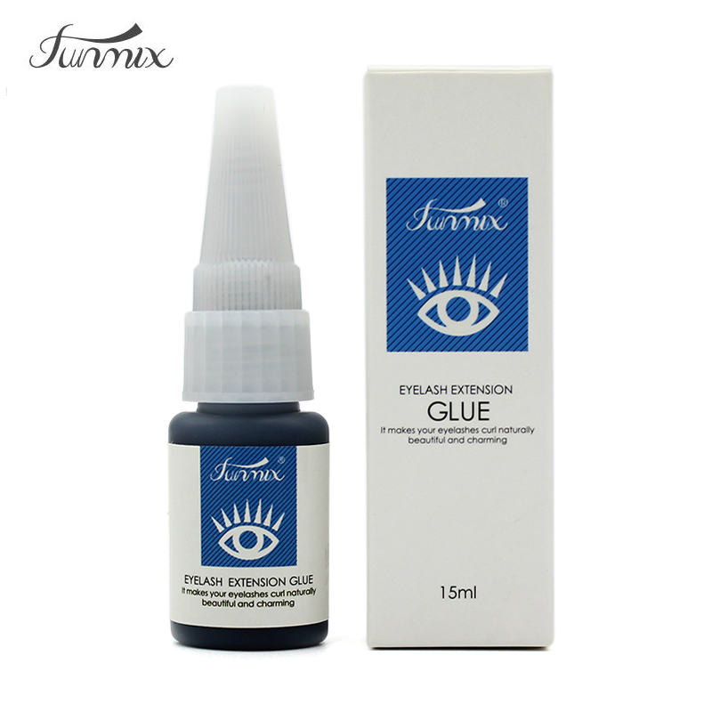 Eyelash Extension Eye Irritation - 15ml funmix korea importiert schwarzen Wimpern