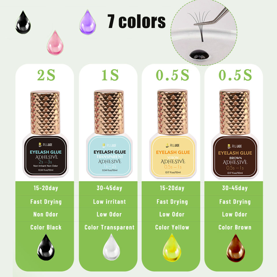 Eyelash Extension Eye Irritation - Professioneller 5/10 ml 0,3 S Wimpernkleber,