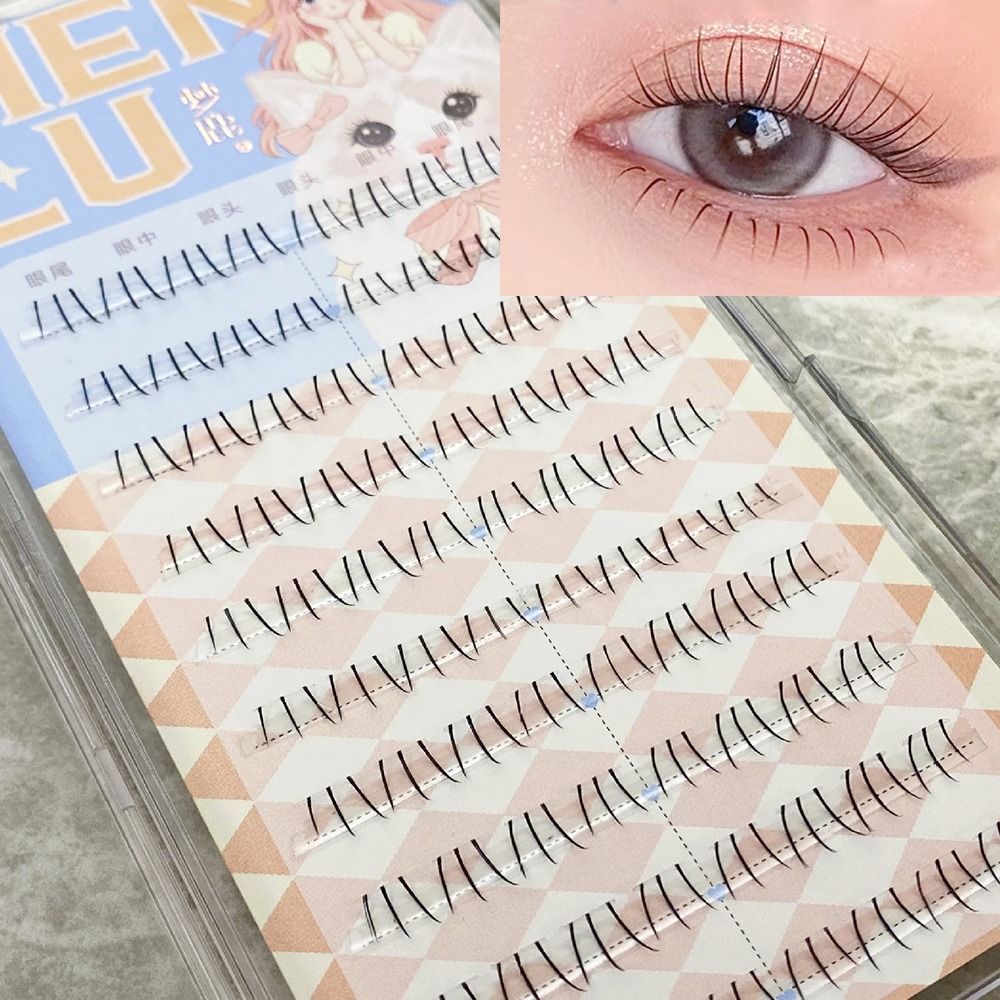 Eyelash Extension Korean - Koreanische 3D-Nerz-Simulations-Wimpern für den unteren Wimpernkranz,