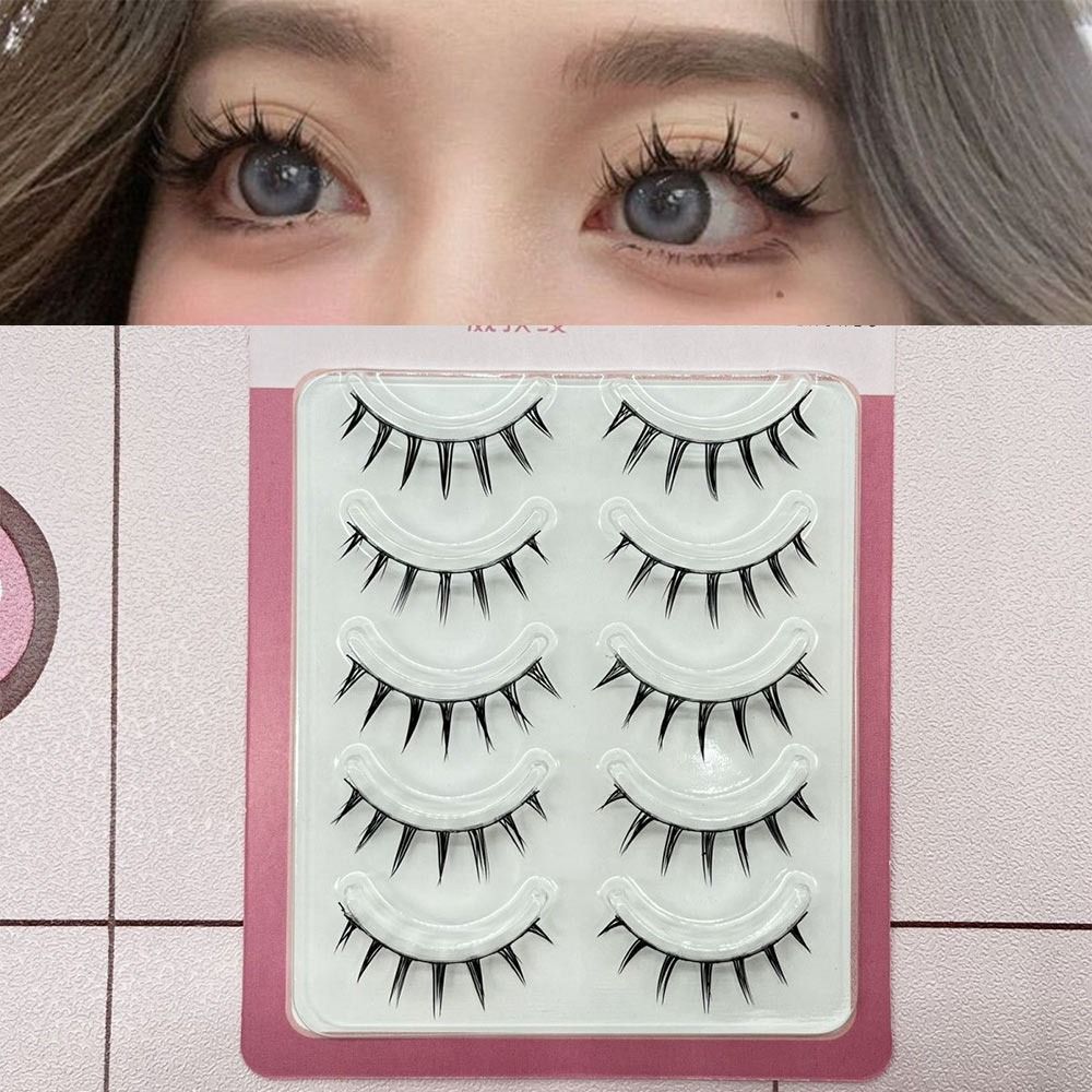 Eyelash Extension Anime - 5 Paar Pack Japanische Cosplay Künstliche