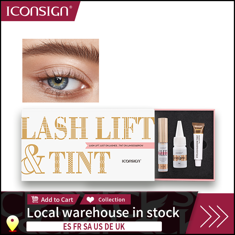 Eyelash Extension Full Set - Icon sign Wimpern lift und Tönung