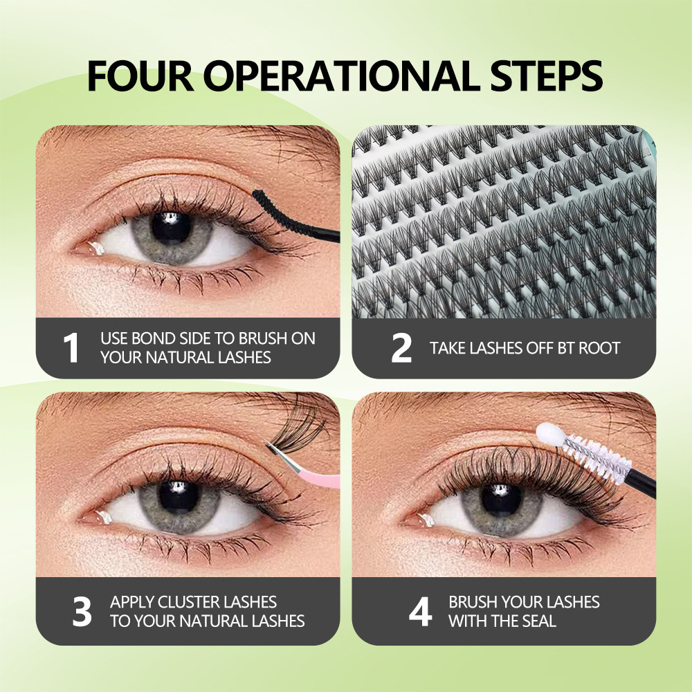Wimperncluster DIY Wimpernverl – Eyelash Extension Cat Eye Wispy Bewertung und Preis
