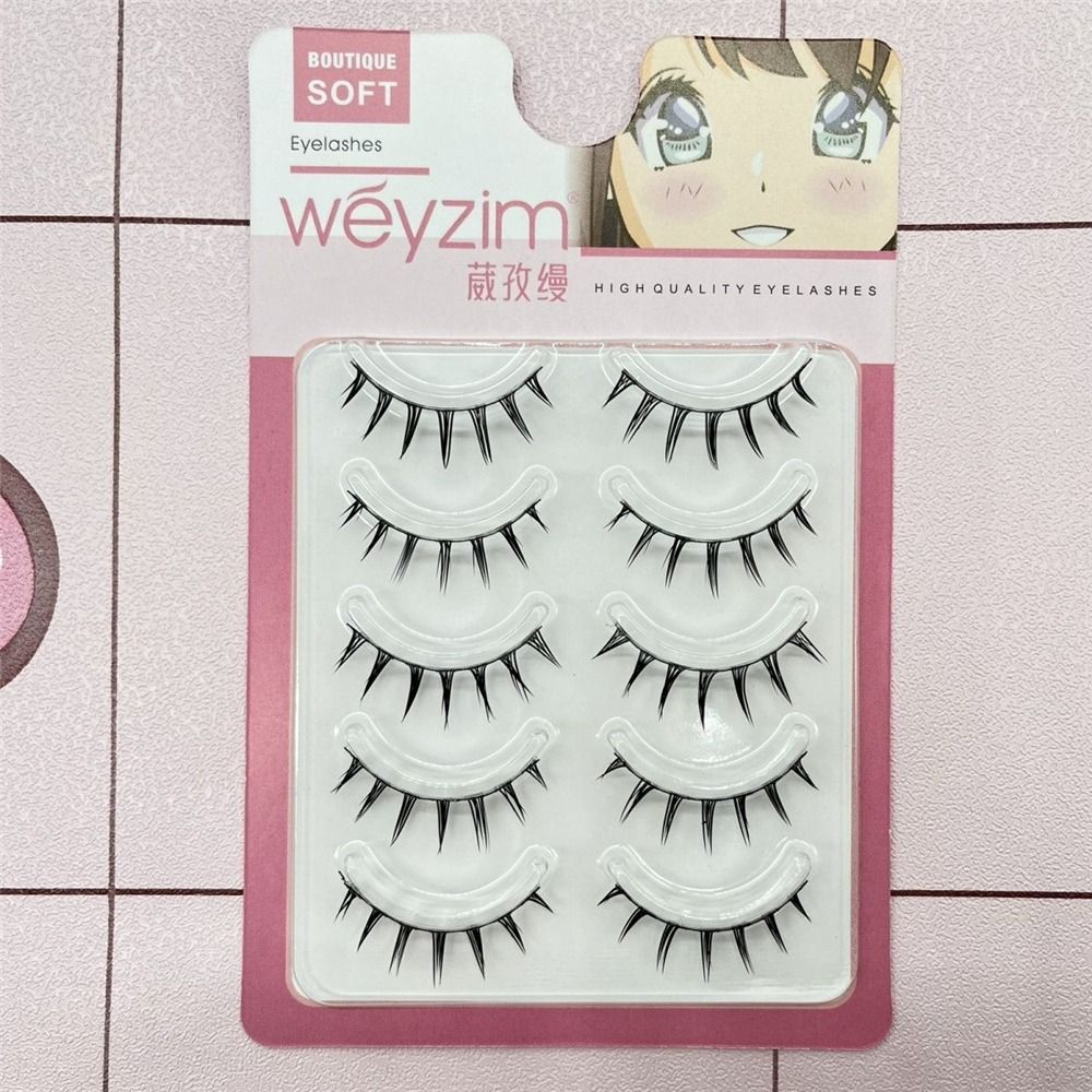 Falsche Wimpern aus künstliche – Eyelash Extension Anime Bewertung und Preis