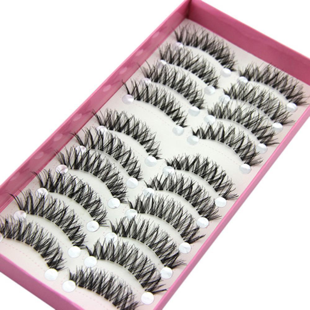 Mode Falsche Wimpern 10 Paar N – Eyelash Extension Full Set Bewertung und Preis