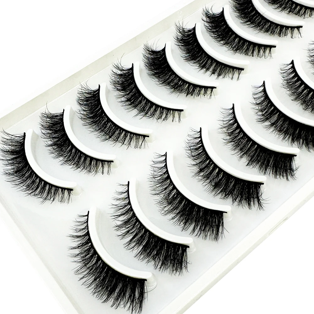 10 Paar Wimpern 3D Nerz natürl – Eyelash Extension Full Set Bewertung und Preis