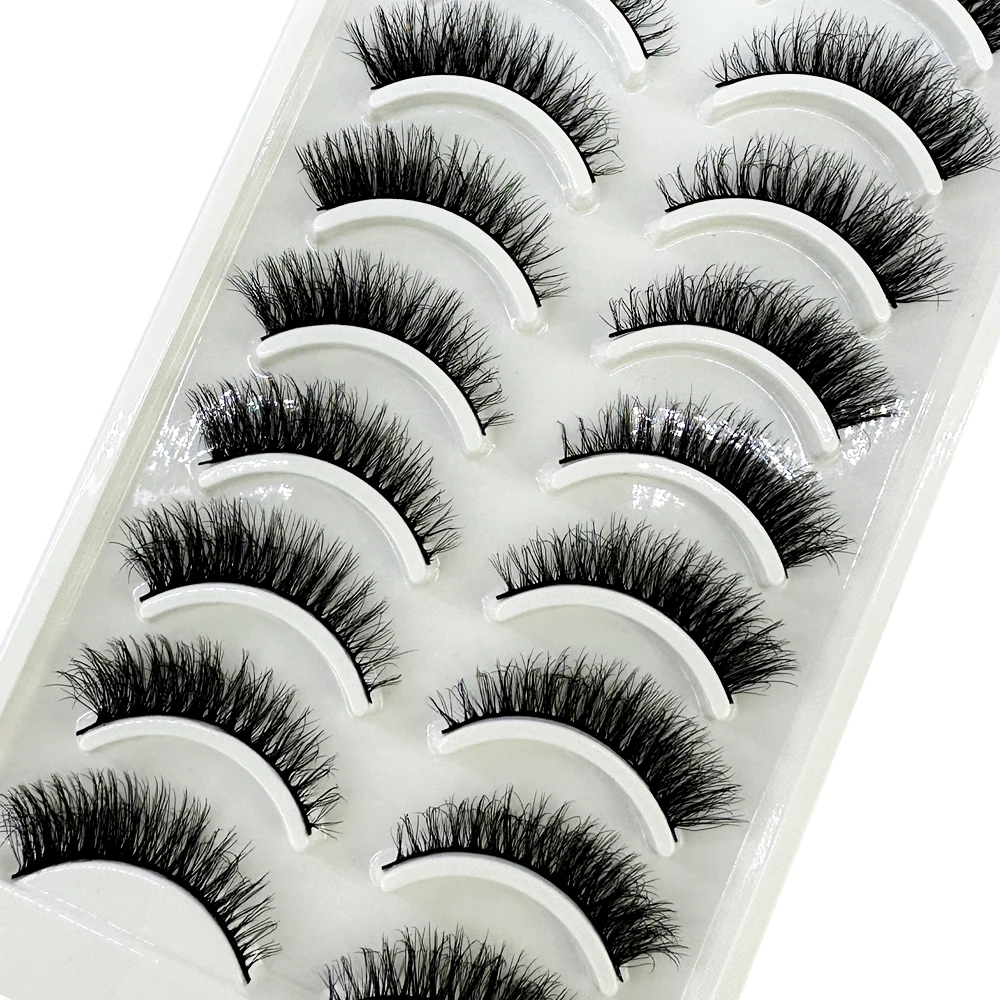 10 Paar Wimpern 3D Nerz natürl – Eyelash Extension Full Set Bewertung und Preis