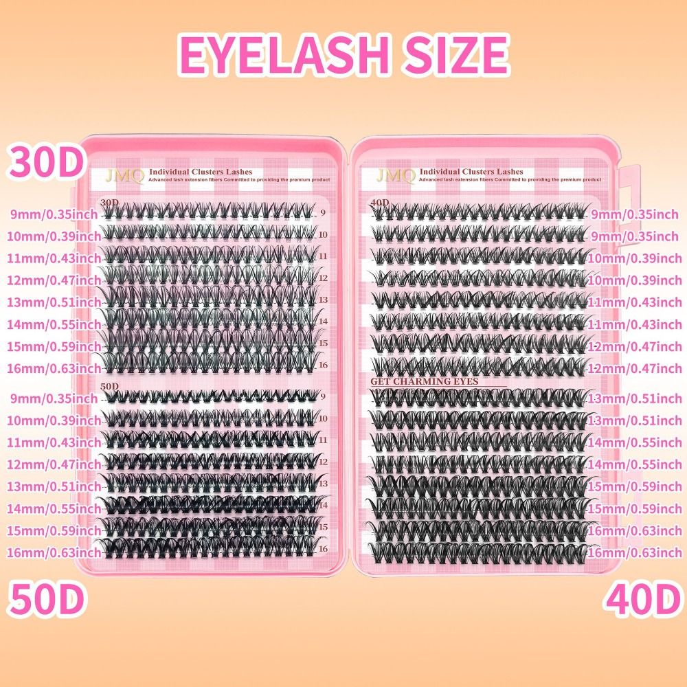 9-16mm Lange Falsche Wimpern 3 – Eyelash Extension Volume Lashes Bewertung und Preis