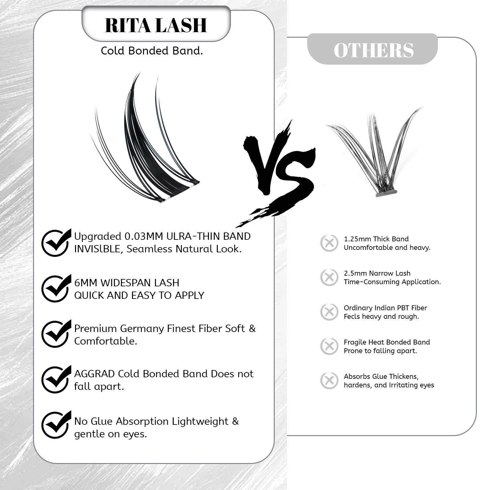 Viva |   RITALASH 120 Stück Ma – Eyelash Extension Anime Bewertung und Preis