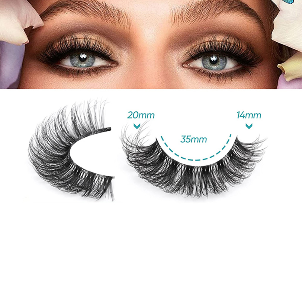 10 Paar falsche Wimpern, 6D, s – Eyelash Extension Cat Eye Wispy Bewertung und Preis