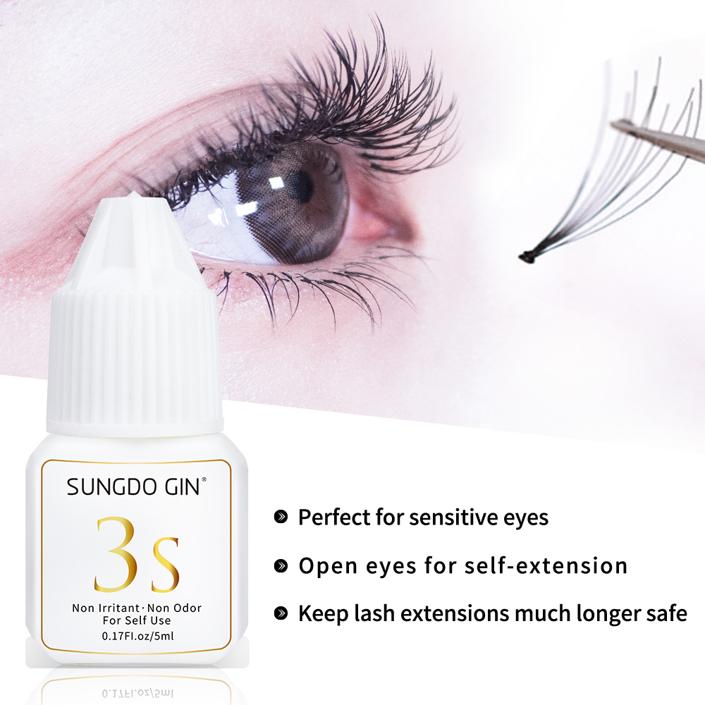 Wimpernverlängerungskleber, 3S – Eyelash Extension Eye Irritation Bewertung und Preis