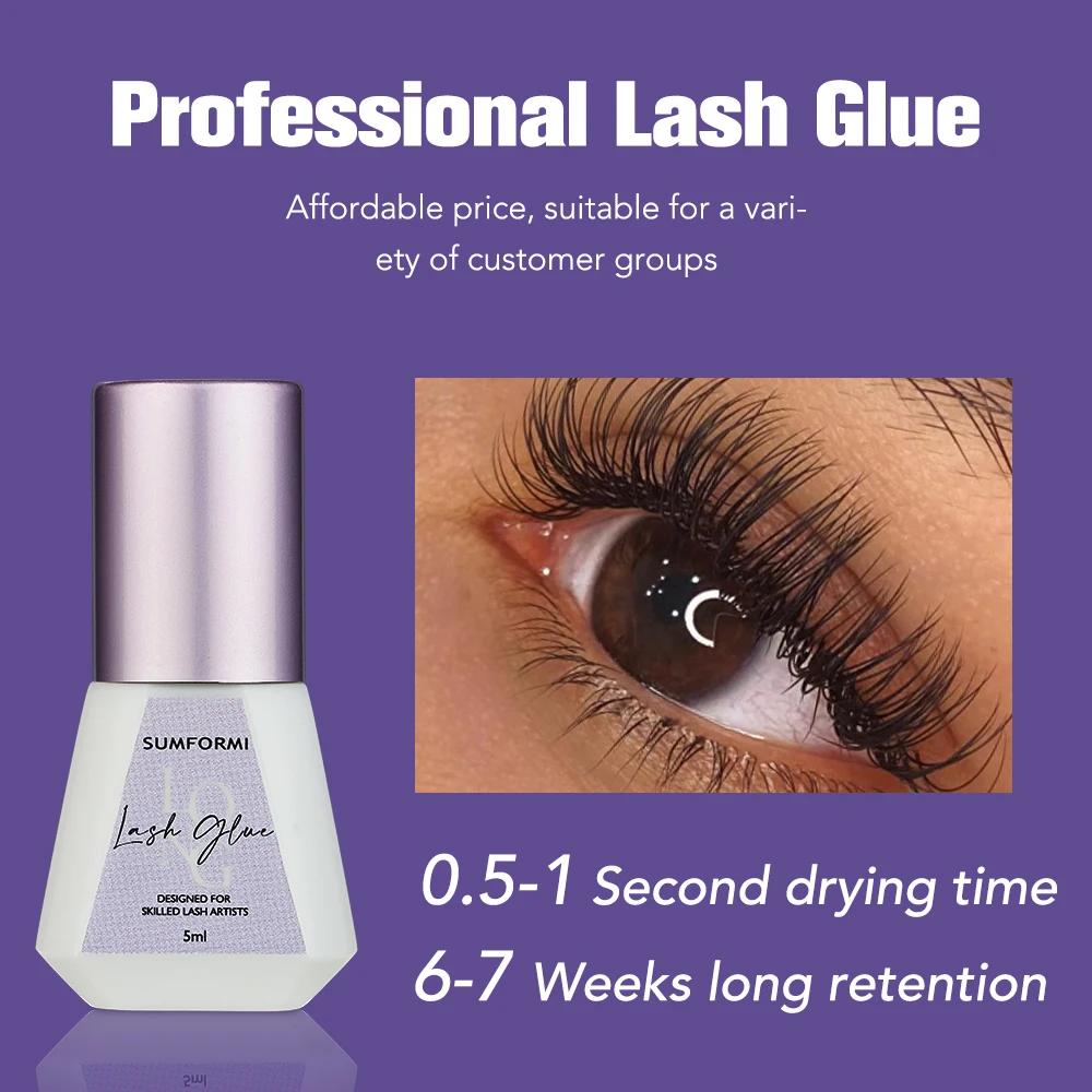Dünner schwarzer Wimpernkleber – Eyelash Extension Eye Irritation Bewertung und Preis
