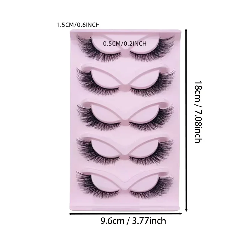 5 Paar Katzenauge Wimpern wisp – Eyelash Extension Cat Eye Wispy Bewertung und Preis