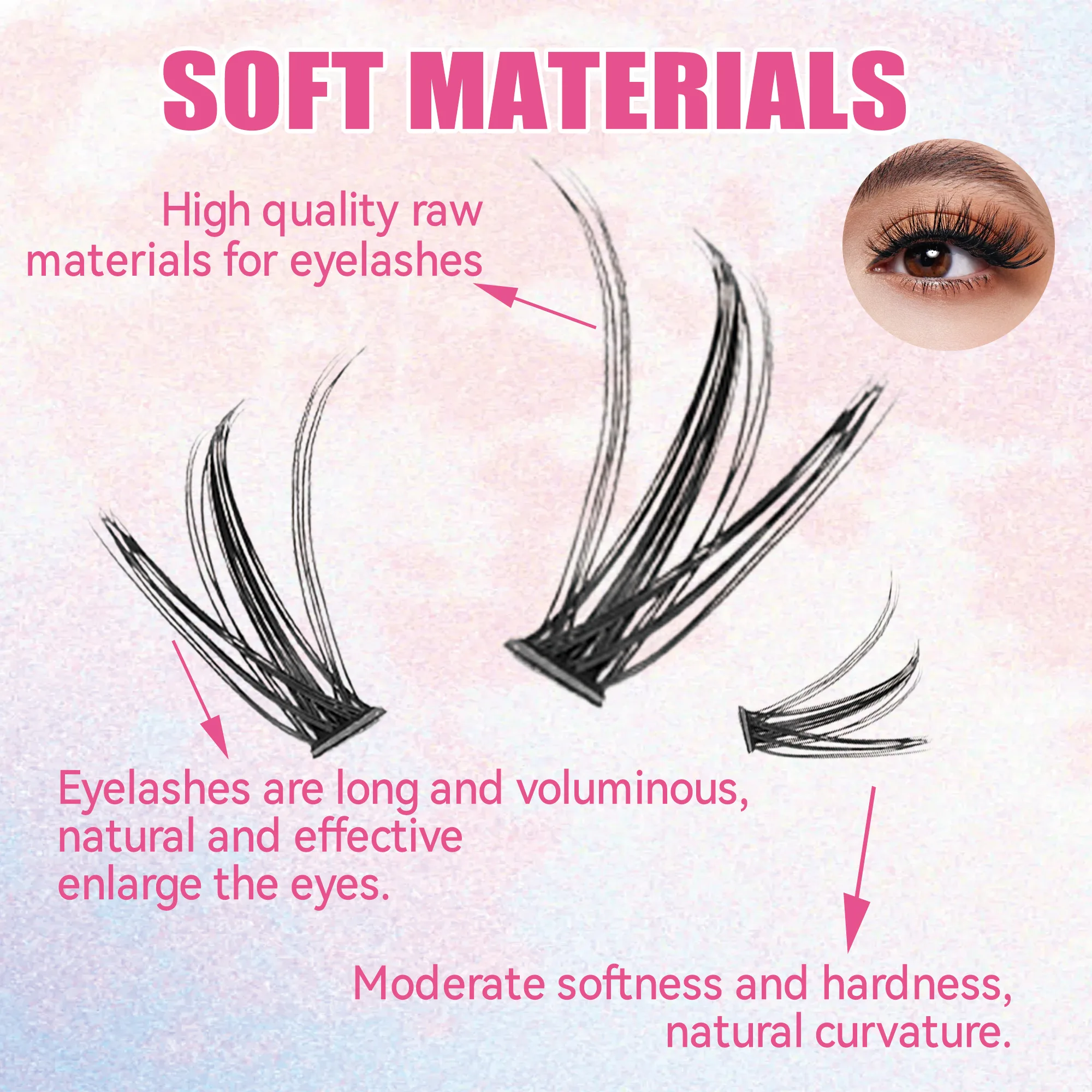 Wimpern 200 Stück Cluster Wimp – Eyelash Extension Full Set Bewertung und Preis