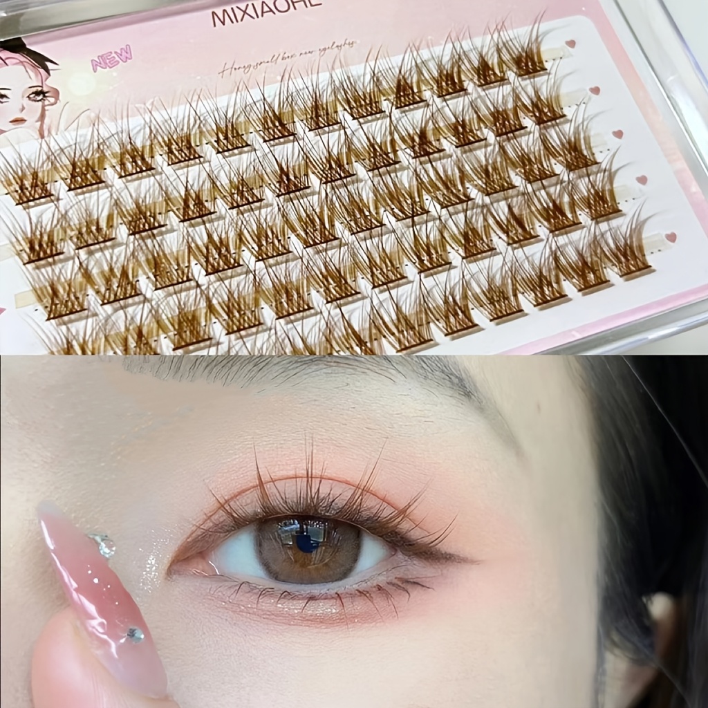 Mixiaohe Bunte Wimpern 60 Clus – Eyelash Extension Anime Bewertung und Preis
