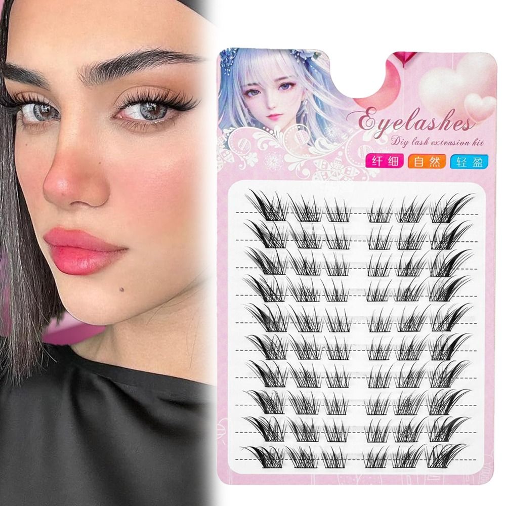 3D Cat Eye Clusters Wimpern Na – Eyelash Extension Anime Bewertung und Preis
