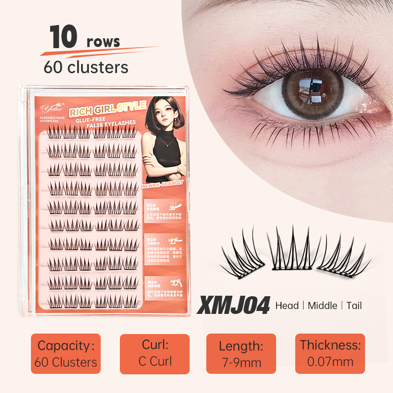 Yelix DIY selbstklebende Clust – Eyelash Extension Anime Bewertung und Preis