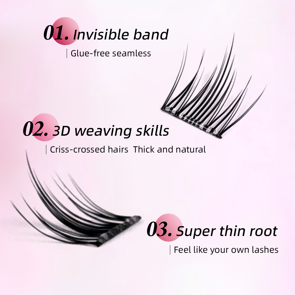 Yelix DIY selbstklebende Clust – Eyelash Extension Anime Bewertung und Preis