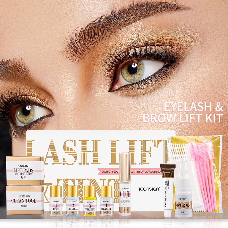 Icon sign Wimpern lift und Tön – Eyelash Extension Full Set Bewertung und Preis