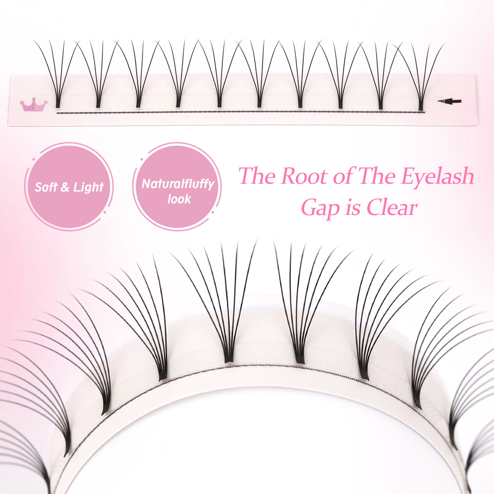 Rujade Vorgefertigte Volumen-W – Eyelash Extension Korean Bewertung und Preis