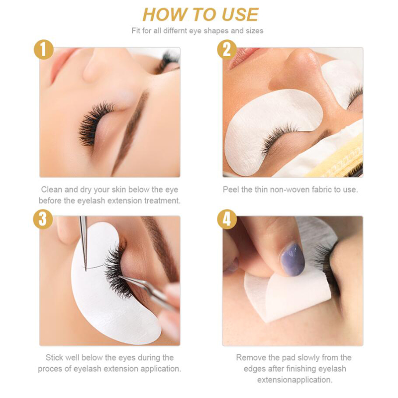 1000 Paare/Los Marke MINI fuss – Eyelash Extension Eye Irritation Bewertung und Preis