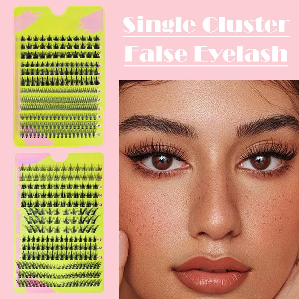 Natürliche Cluster-Falsche Wim – Eyelash Extension Cat Eye Wispy Bewertung und Preis