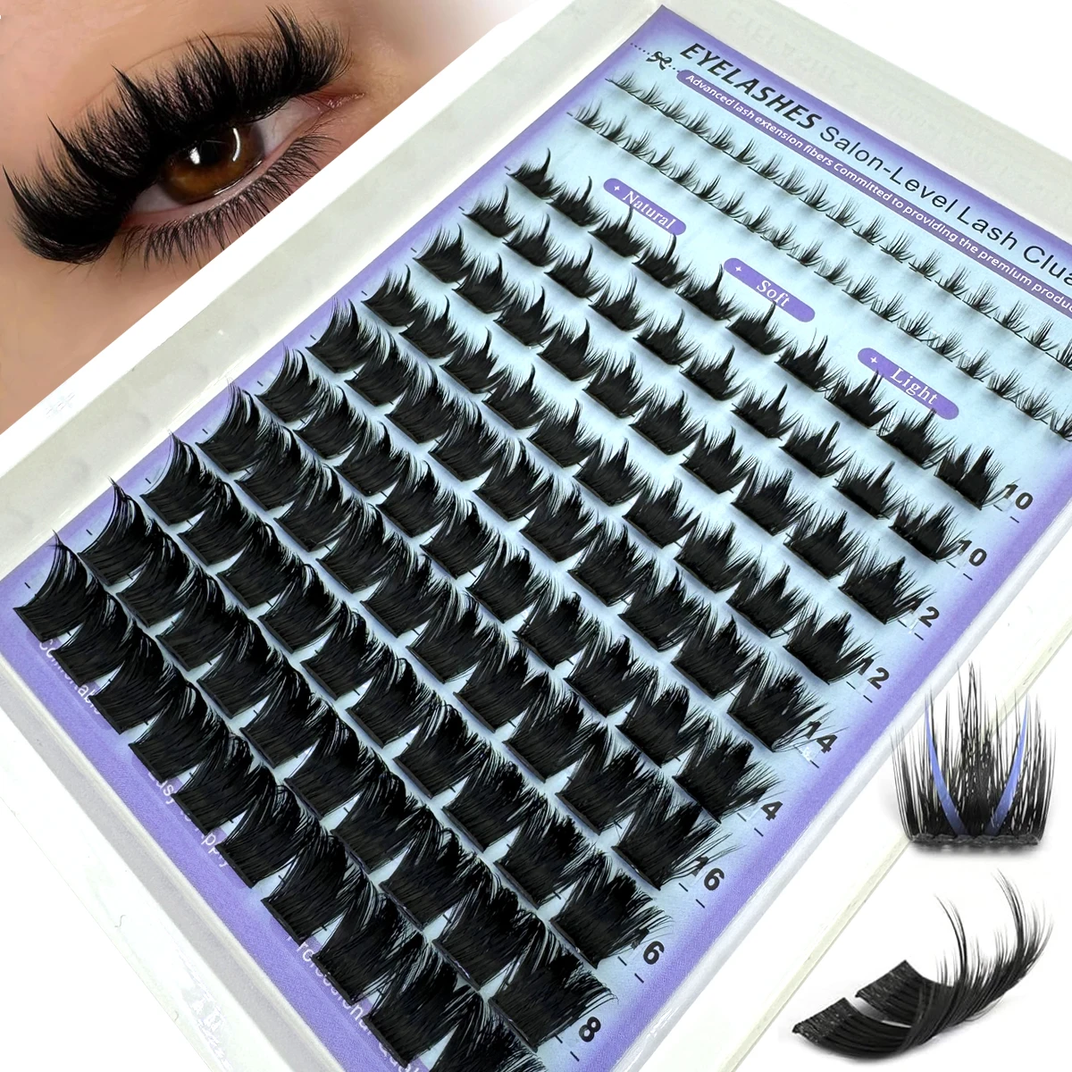 AMSDCN Wispy Manga Wimpern-Clu – Eyelash Extension Anime Bewertung und Preis